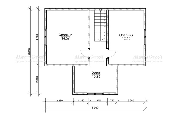 каркасный дом 8.0x7.5 - схема (2)